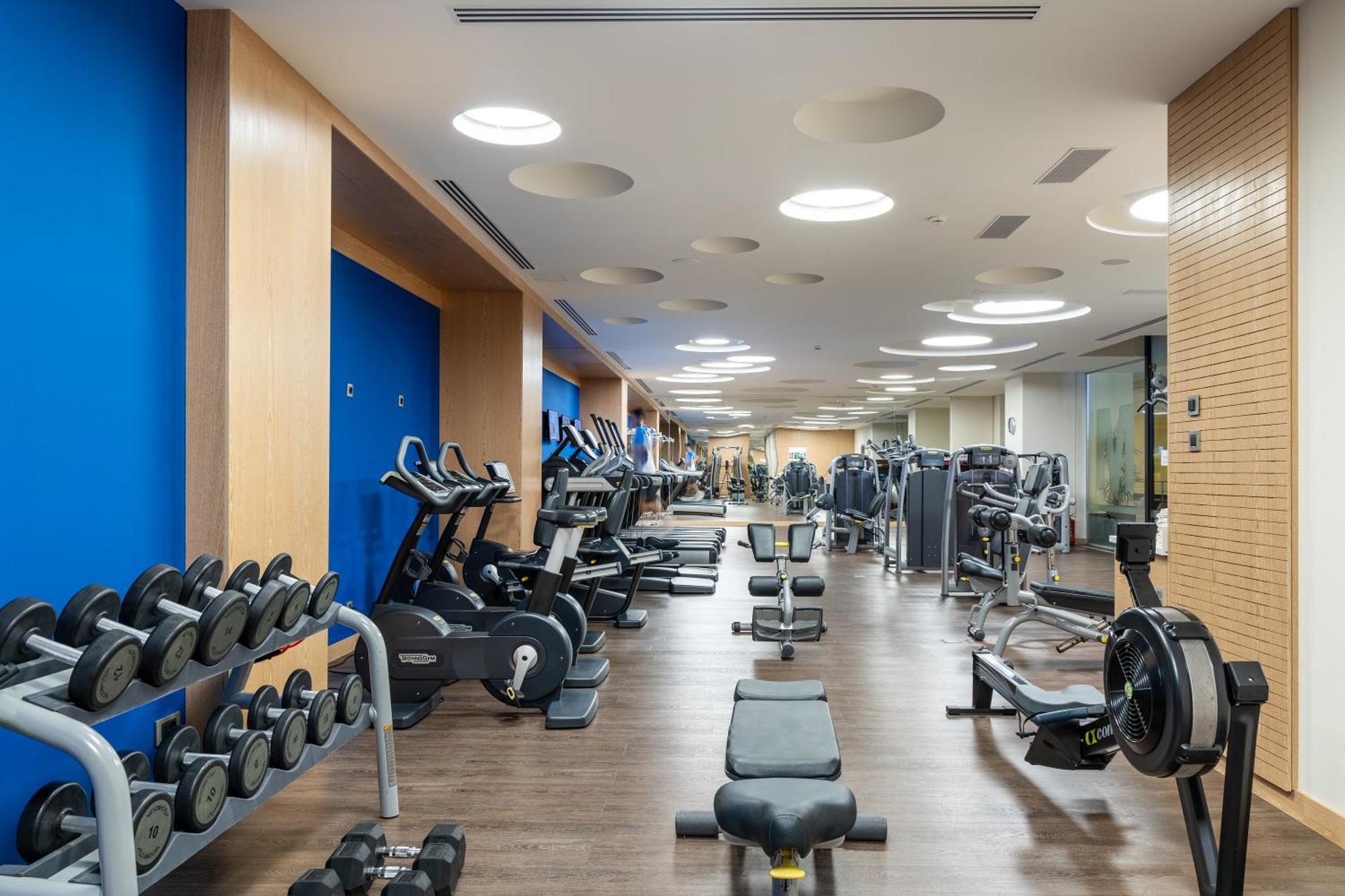 ミラッジオ サーマル スパ リゾート パリウリ エクステリア 写真 The gym at the hotel